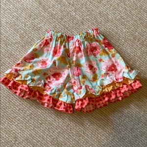 Ruffle Bottom Shorts